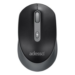 Ratón Adesso iMouse A30B RF inalámbrico 1200 DPI Negro Gris Ambidextro
