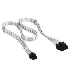Cable de alimentación interna Corsair CP-8920453 PCI-E 6+2 pin 0,65 m Blanco