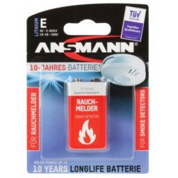 Pila Ansmann 9V Litio de un solo uso