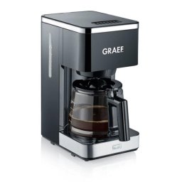 Cafetera de Goteo Graef FK 402 1,25 L 1000 W Negro Acero inoxidable