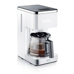 Cafetera de Goteo Graef FK 401 1,25 L 10 Tazas Blanco con función mantener caliente