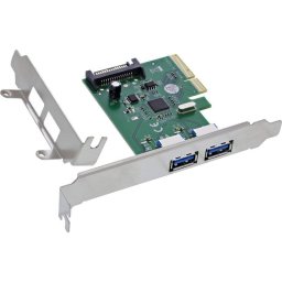 Tarjeta de Interfaz InLine 76666N PCIe USB 3.2 Gen 2 10 Gbit/s