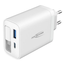 Cargador USB Ansmann 1001-0186 30W Power Delivery 3.0 Quick Charge Blanco