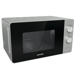 Microondas Gorenje MO20E1S 20 Litros 800W con Función Descongelar Giratorio