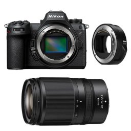 Cámara Mirrorless Nikon Z6 III 24.5MP Sensor Full-Frame 28-75mm f/2.8 Adaptador FTZ II