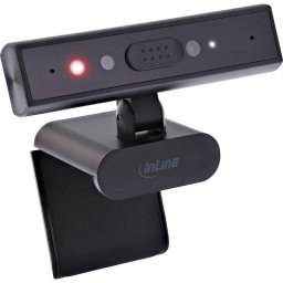 Cámara web InLine 55365 5MP USB-C Autofocus Windows Hello