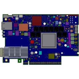 Tarjeta de Red Nvidia BlueField-3 B3220SH PCIe 5.0 200 Gb Azul FHHL