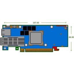 Tarjeta de Red Nvidia BlueField-3 E-Series DPU Ethernet 400 Gb VPI