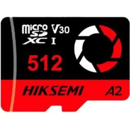 Tarjeta microSDXC Hiksemi Capture 512 GB UHS-I Class 10 rápida