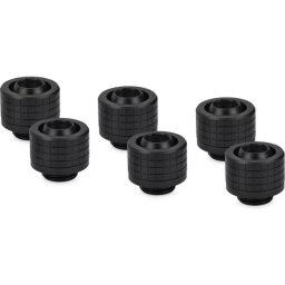 Refrigeración Líquida Thermal Grizzly DeltaMate Fitting ST13 Black 6-Pack