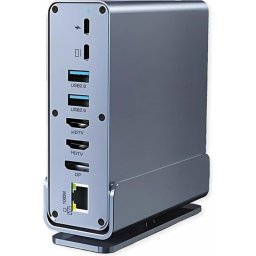 Docking Station Value 16-in-1 USB-C 4K60 HDMI DisplayPort Gigabit Ethernet