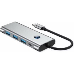 Docking Station Value USB-C 7-in-1 7 Puertos HDMI 2.0 4K60 100W PD