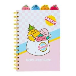Cuaderno Grupo Erik Pusheen Fruits A5 80 hojas
