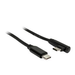 Cable USB-C a USB-C Inter-Tech 1 m Negro