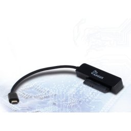 Adaptador Inter-Tech USB-C a SATA de 22 pines