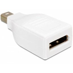 Adaptador DeLOCK DisplayPort Mini M/FM Blanco