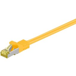 Cable de red Goobay 91611 3 m Cat7 S/FTP Amarillo