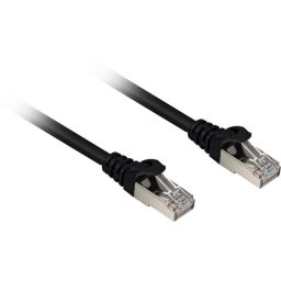 Cable de red Sharkoon Cat.6a SFTP 0,5 m Negro