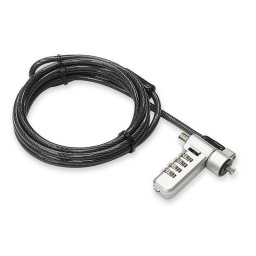 Cable antirrobo DLH DY-CS5045 2 m con cerradura de combinación para portátiles