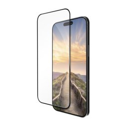 Protector de pantalla dbramante1928 eco para Apple iPhone 17 Air, resistente a rayones, Negro/Transparente