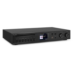 Radio Audizio Brescia 3,3W RMS Internet DAB+ FM Bluetooth CD Negro