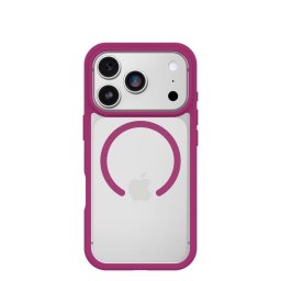 Funda para móvil OtterBox React MagSafe Cover plástico rosa transparente para iPhone 17 Pro