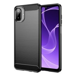 Funda para móvil DLH DY-PS5424 Cover silicona negra para Samsung Galaxy A07