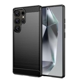 Funda para móvil DLH DY-PS5413 Cover silicona negra para Samsung Galaxy S25 Ultra