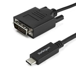 Cable Adaptador USB Type-C a DVI StarTech 1 m Negro