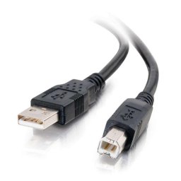 Cable USB 2.0 A/B de 1 m C2G negro