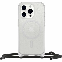Funda para móvil OtterBox React Necklace Cover Nylon Transparente para iPhone 15 Pro