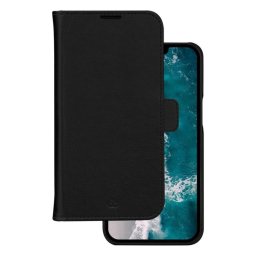 Funda para móvil dbramante1928 Stockholm Folio plástico reciclado negro magnética para iPhone 14 Pro Max