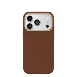 Funda para móvil OtterBox Symmetry Cactus Leather Cover piel marrón para iPhone 17 Pro