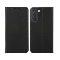 Funda para móvil dbramante1928 Oslo Folio cuero vegano negro para Galaxy S22+