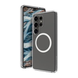 Funda para móvil dbramante1928 Iceland Pro Qi2 Cover plástico transparente para Galaxy S25 Ultra
