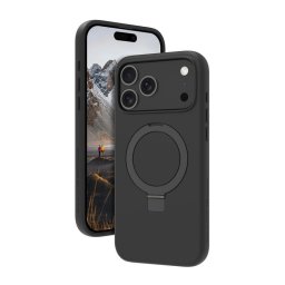 Funda para móvil dbramante1928 Iceland Ultra D3O MS Kick Cover plástico negro para iPhone 17 Pro Max