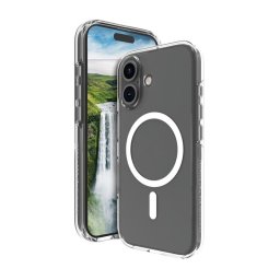 Funda para móvil dbramante1928 Iceland Ultra D3O MagSafe Cover plástico transparente para iPhone 16