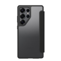 Funda para móvil OtterBox React Folio Transparente Plástico Reciclado Negro para Galaxy S25 Ultra con cierre magnético
