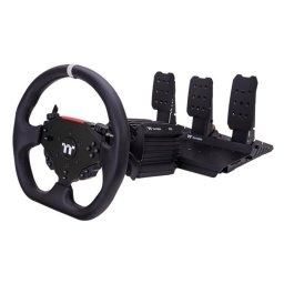 Volante Thermaltake G15 + Pedales, 1 ms, Alámbrico USB, Negro, Aluminio