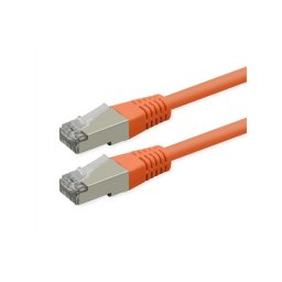 Cable de red Roline S/FTP Cat6 PoE 2 m naranja