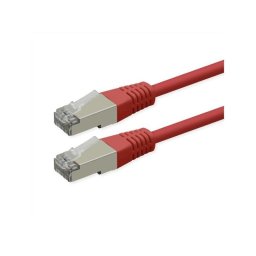 Cable de red ROLINE Cat6 S/FTP 0,3 m Rojo