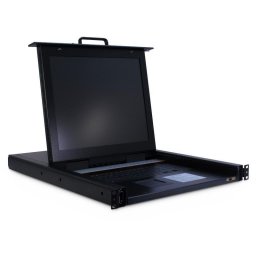 Consola de Rack KVM Inter-Tech KVM-1708 17" 1280x1024 8 Equipos USB PS/2