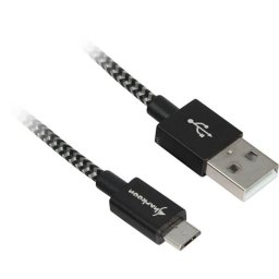 Cable USB 2.0 Sharkoon USB-A a Micro-USB