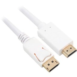 Cable adaptador Sharkoon DisplayPort 1.2 a HDMI 2.0 4K 3 metros