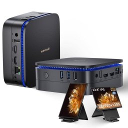 Mini PC Blackview MP60 Intel N150/16GB/512GB SSD/Gráficos UHD/Pantalla 23,8" FHD