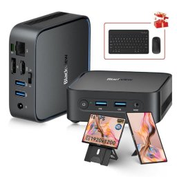 Mini PC Blackview MP50 AMD Ryzen 5 3500U 16GB 512GB SSD Radeon Vega 8 Windows 11 Doble Pantalla VESA