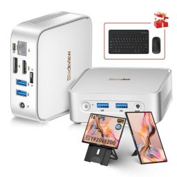Mini PC Blackview MP50 AMD Ryzen 5 3500U 16GB 512GB SSD Radeon Vega 8 Windows 11 Pro Pantalla 16