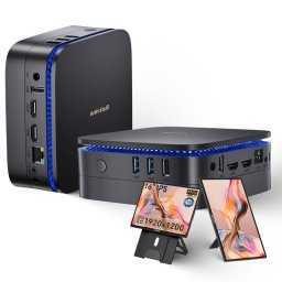 Mini PC Blackview MP60 Intel N150/16GB/512GB SSD + Pantalla portátil 16" IPS