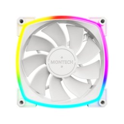 Refrigeración Aire Montech RX120 PWM 120 mm Blanco LED RGB direccionable