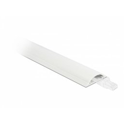 Conducto de cables Delock 30 x 8 mm 1 m blanco